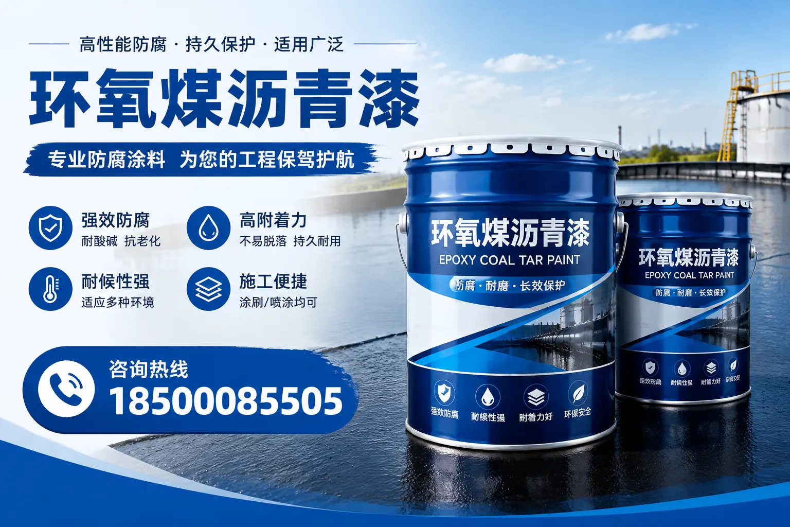 环氧煤沥青漆与其他漆类的比较,玉溪用户的选择依据